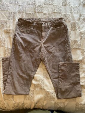 GAP Corduroy Always Skinny Pants in Brown